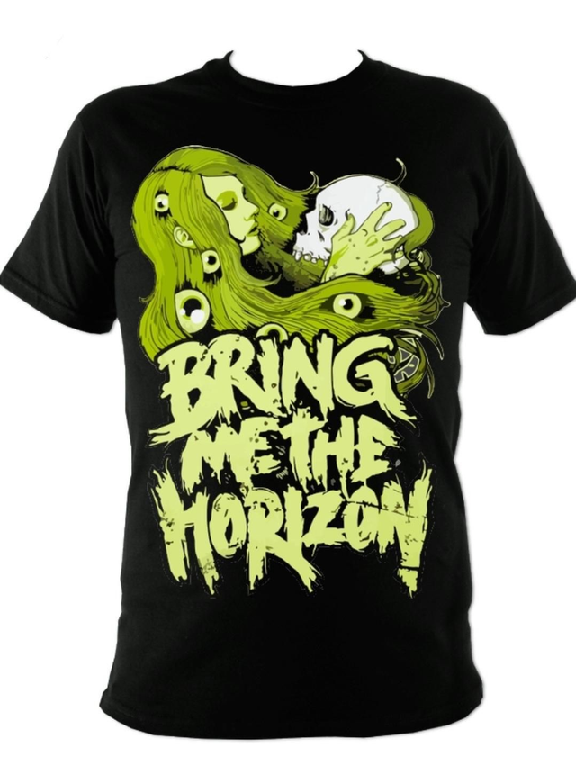 Bring Me The Horizon Green Girl T-shirt