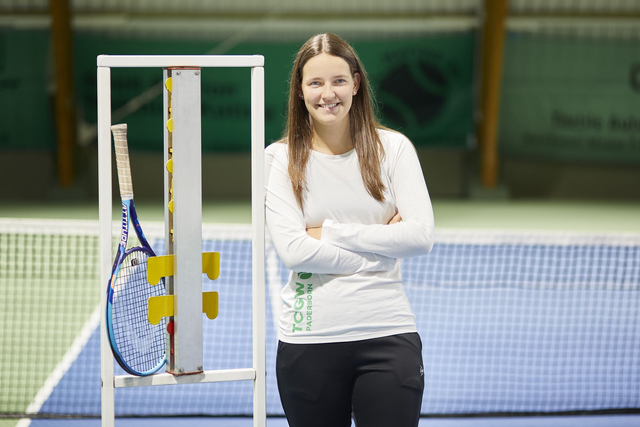 Longsleeve Damen - TCGW Schriftzug groß Brust seitlich und groß Rücken unten