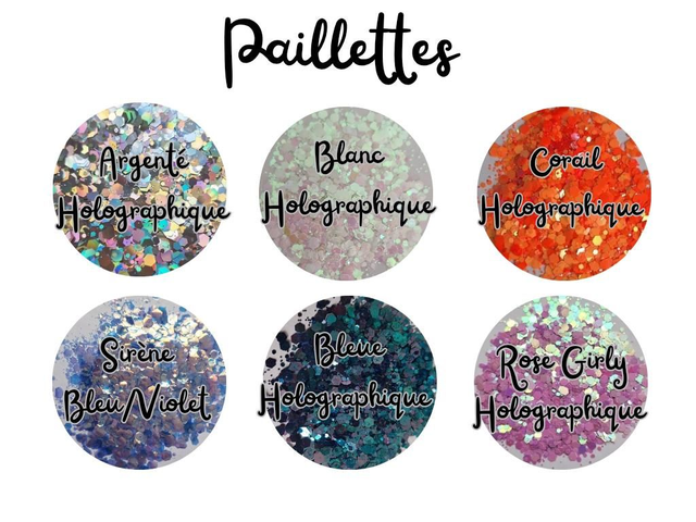 Sac Résine à Paillettes - Personnalisé