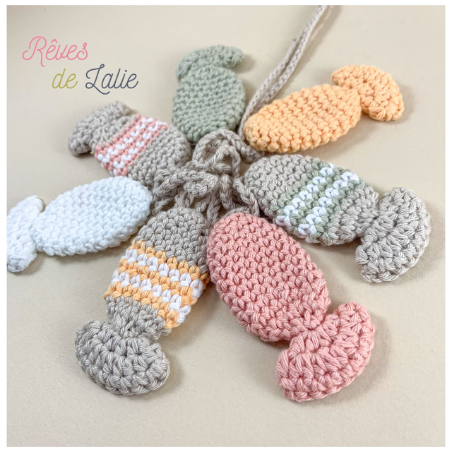 Guirlande de petits poissons (saumon)