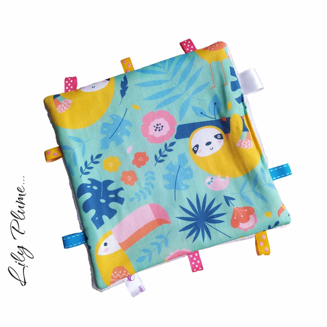 Doudou étiquettes paresseux