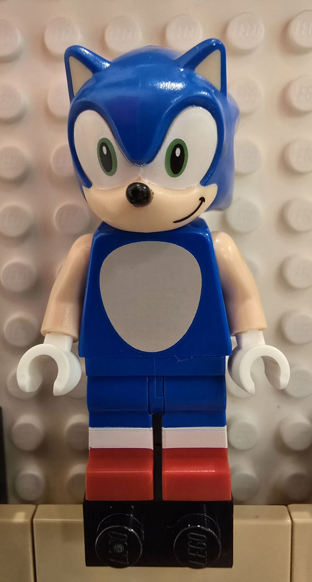 LEGO son004 Sonic Minifigur