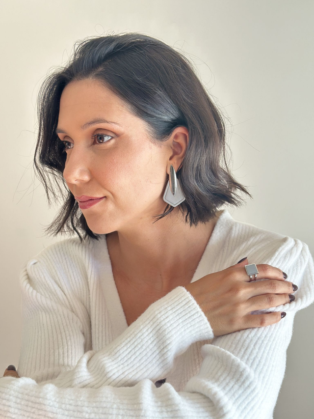 Polymer Clay Earrings ~ Memory