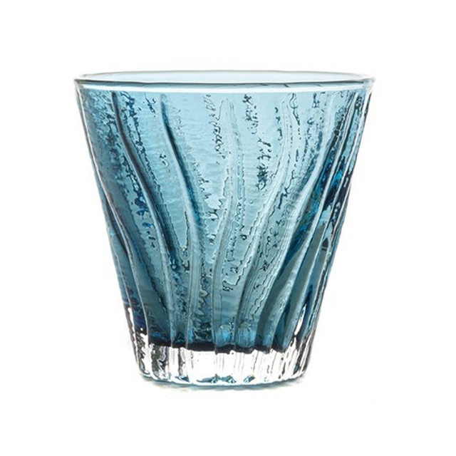 Verre a Eau « Rock » Bleu Nuit