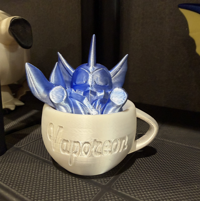 Fanart pla effetto multicolor o glitter