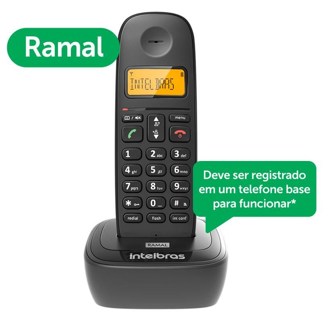 Ramal P/ Telefone sem fio TS2511 Intelbras 