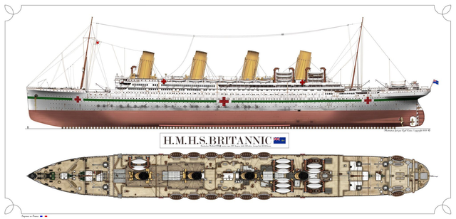 dessin britannic