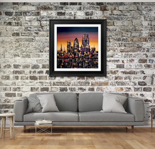 ‘Sunset City’ Original Painting