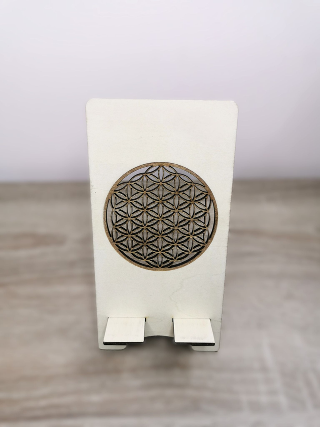 Support de téléphone Fleur de vie