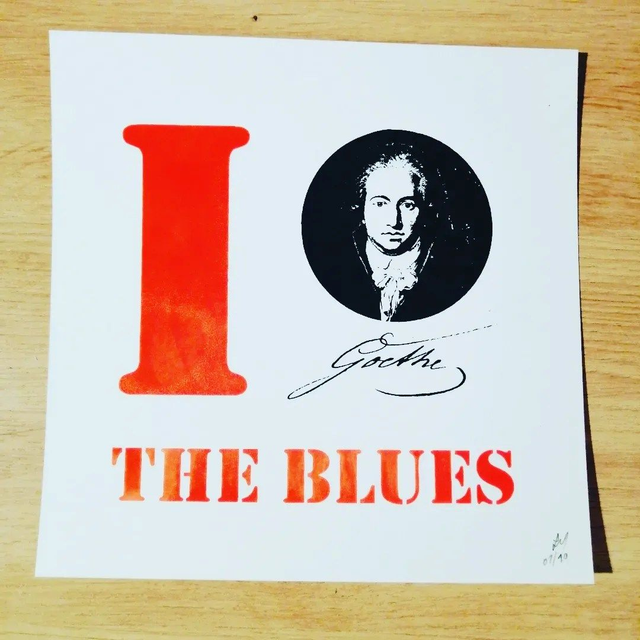 I GOETHE THE BLUES