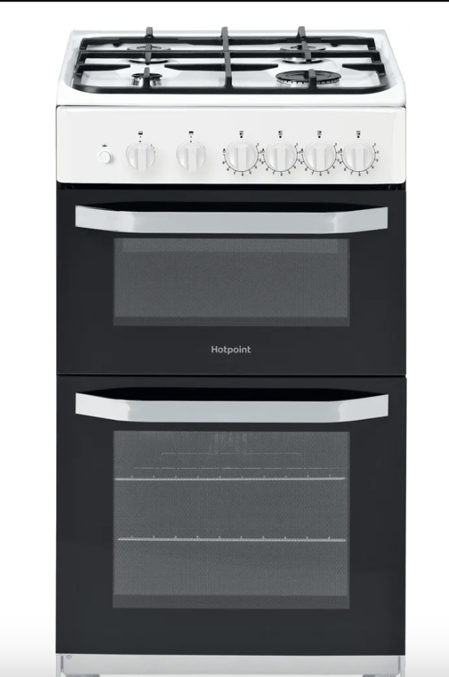 Hotpoint HD5G00KCW/UK Cooker - White
