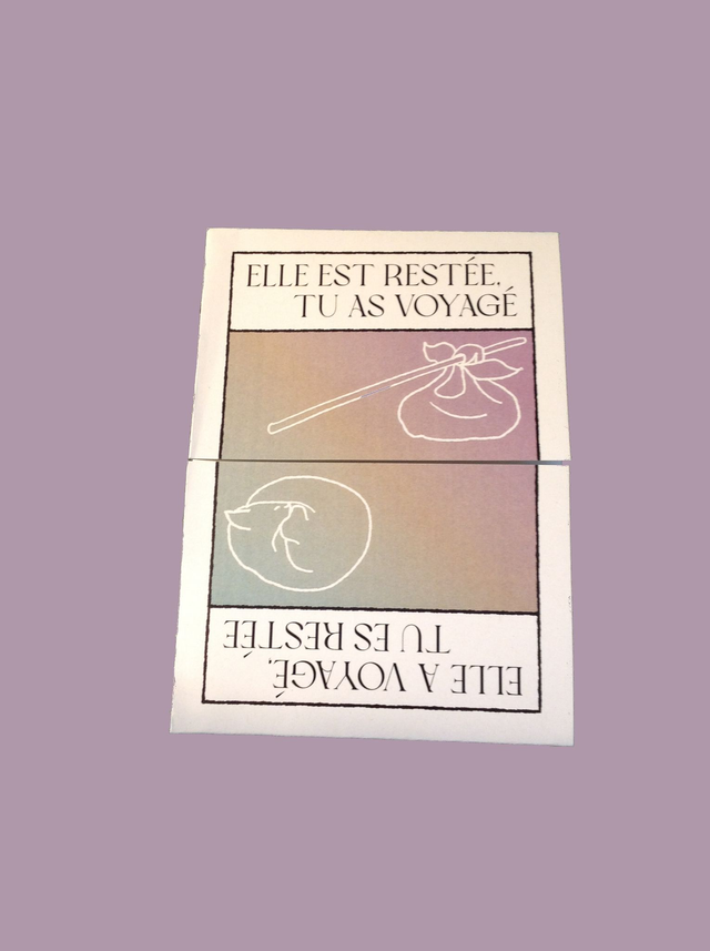 Elle a voyagé / Elle est restée