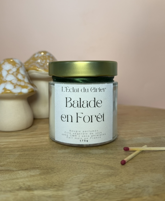 🍂 Balade en Forêt - Bougie parfumée artisanale