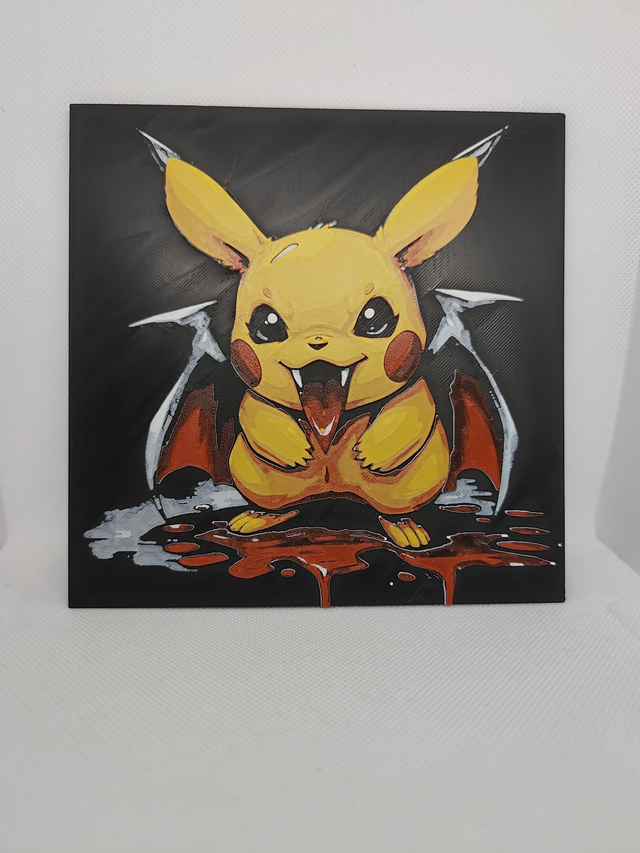 Pikachu Dracula (160x160mm)