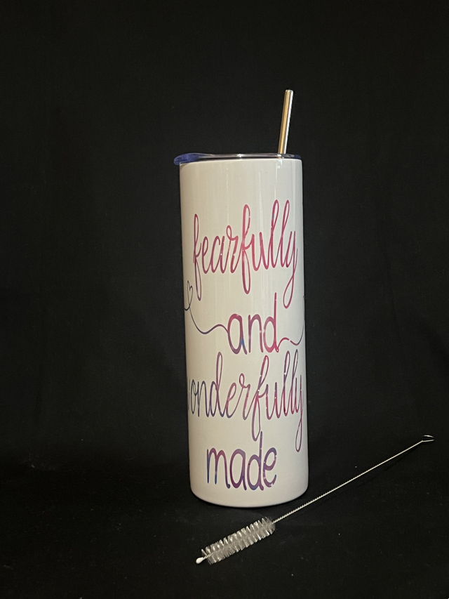 Fearfully and Wonderfully Made Tumblers 