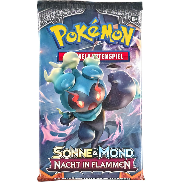 Pokémon Nacht in Flammen Booster – Marshadow Artwork – Deutsch