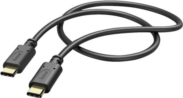 Hama USB-C 201589 USB-Kabel,USB-C-USB-C,1 m Schwarz