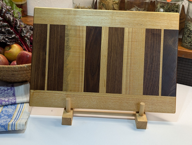 Schneidbrett Nussbaum Mix