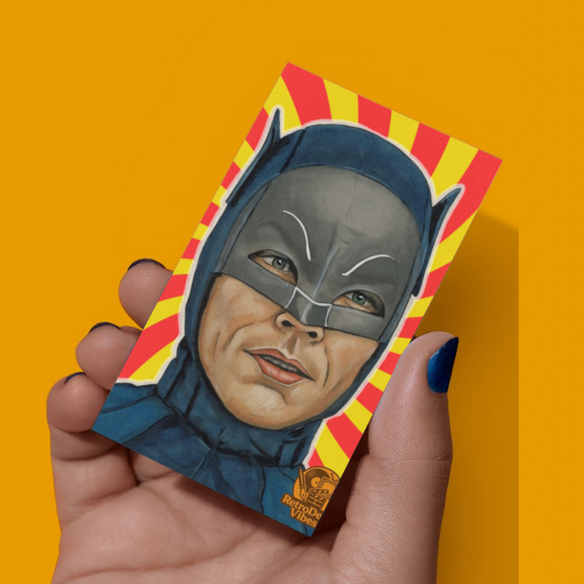 Batman 1966 Collectible Sketch Card