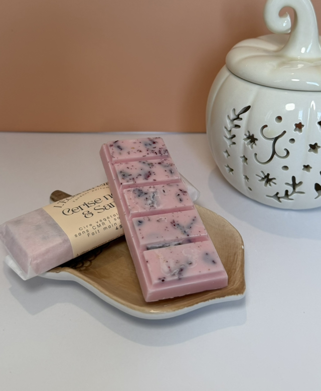 Tablette Fleurie - Cerise noire &amp; Santal