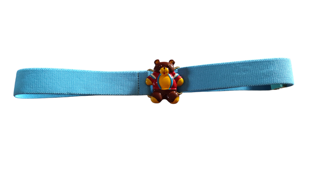 Ceinture bleue ourson enfants 
