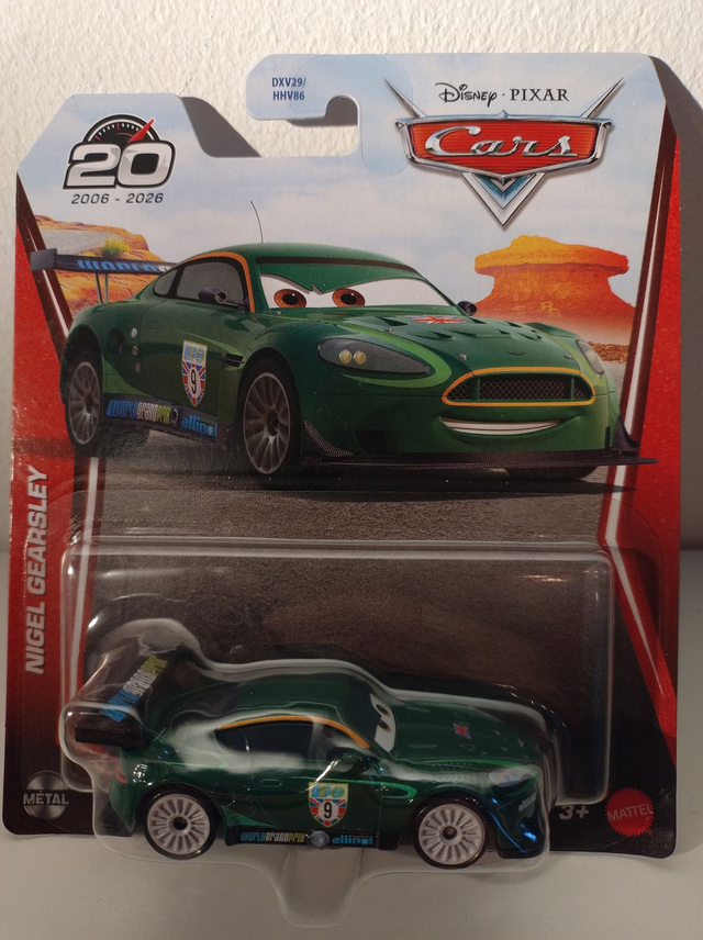 Disney Pixar Cars 2 - Nigel Gearsley