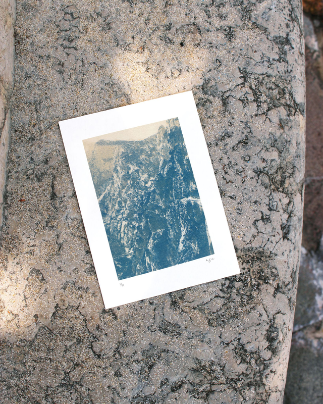LANDSCAPE n°4  - Cyanotype duotone- Tirage artisanal_small
