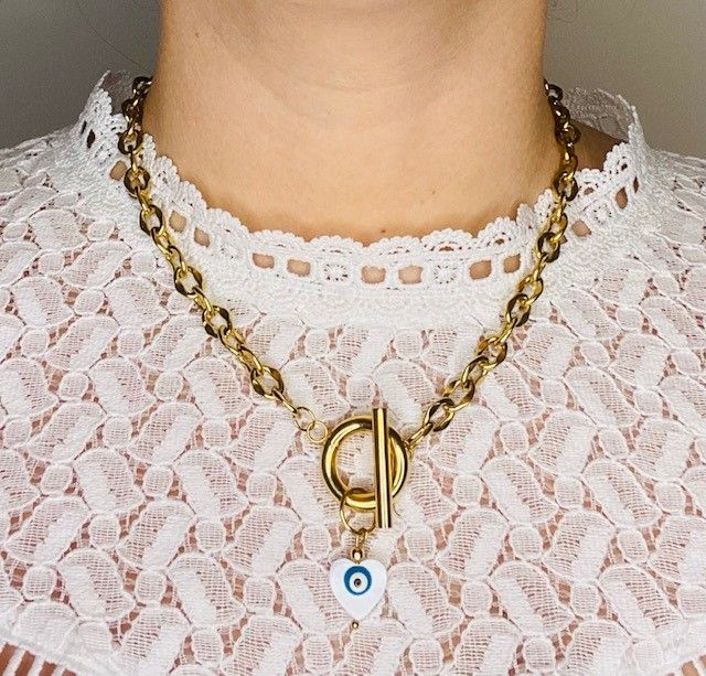 Collier Femme « Lou » Bleu