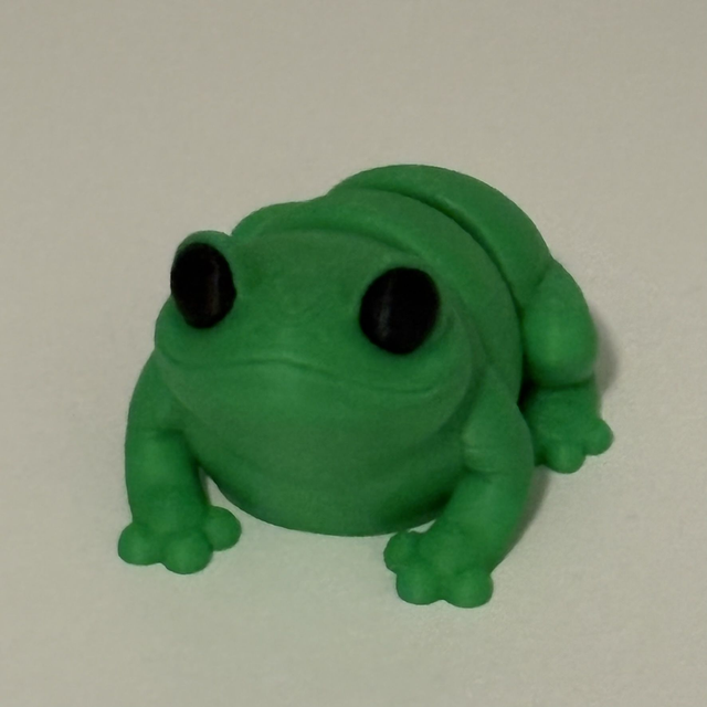 3D Printed Butt Frog