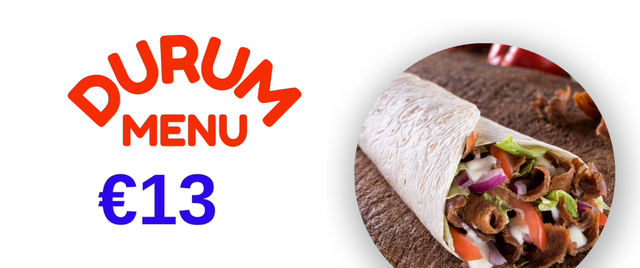 Dürüm Menu
