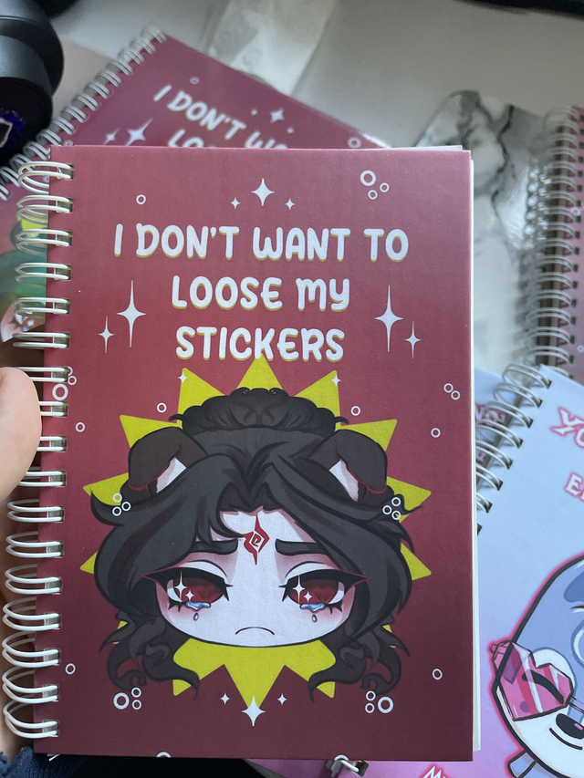 Luo Binghe Sticker Book