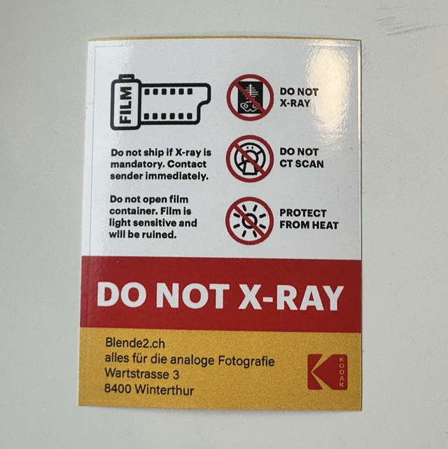 Do Not X-Ray - Sticker