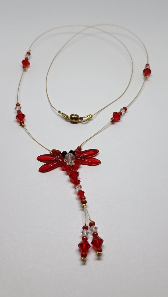 COLLIER PENDENTIF LIBELLULE