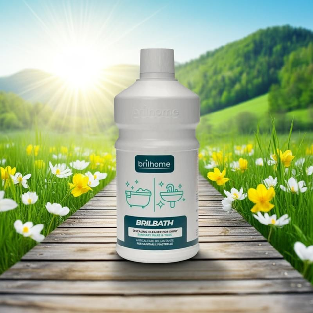 Brilhome Brilbath Descaling Cleaner | Bathroom Detergent & Cleaner