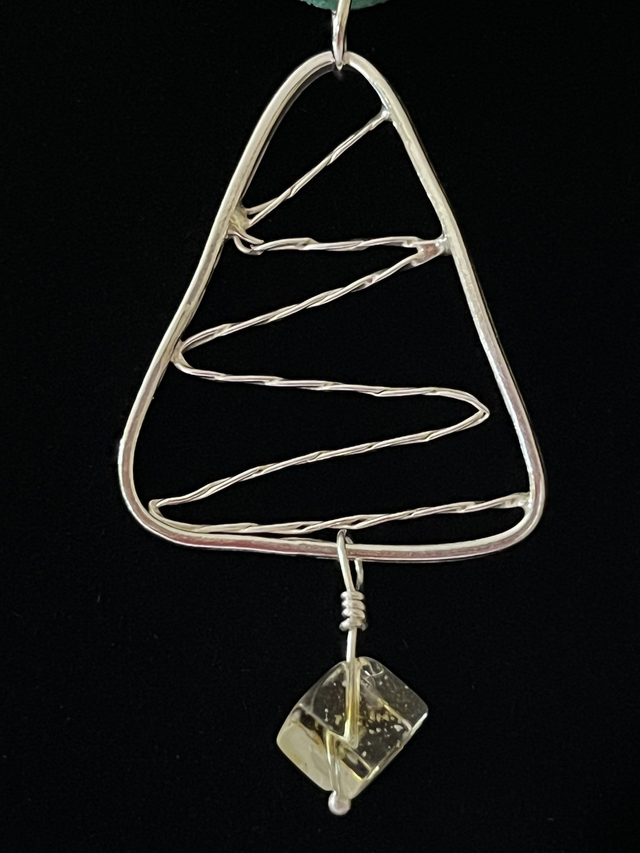 Wire & Wonder: Filigree Christmas Tree Pendant