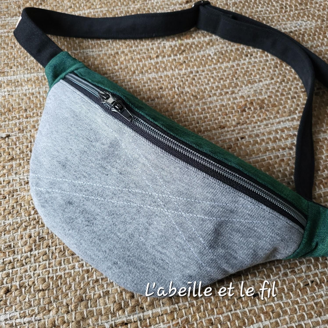 Sac banane unisexe Amandier