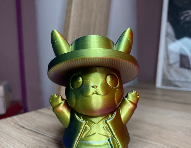 Fanart pla effetto multicolor o glitter