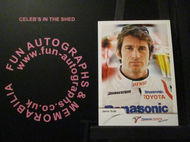 Jarno Trulli Original Pre-Print 6x4 Photograph (A)