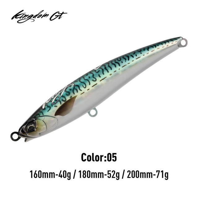 🎣 Leurre KINGDOM GT Pencil 160F – Hellfire – 40g