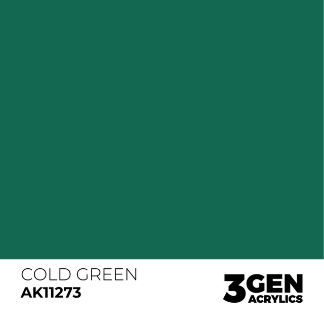 3rd Gen. Acrylics Cold Green