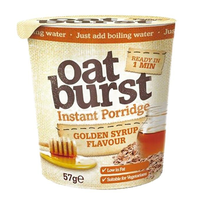 Oat Burst Instant Porridge Golden Syrup Flavour 57g