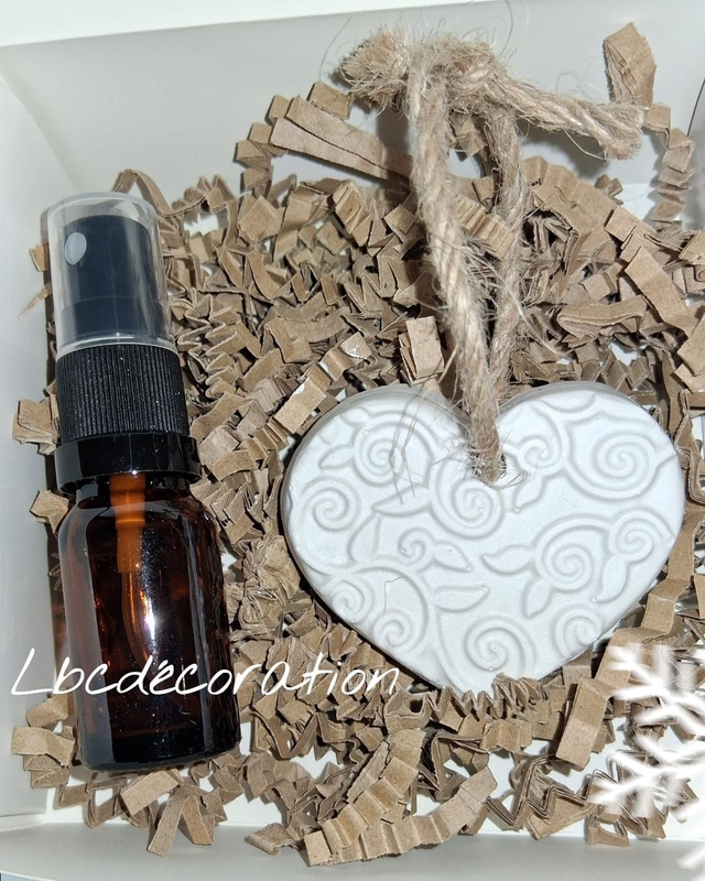 Cœur en céramique parfumé Monoï 