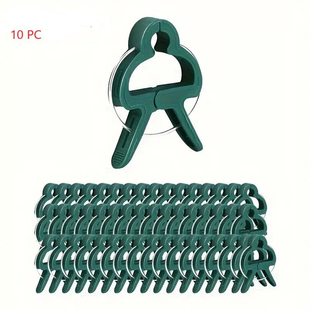 10 attaches réutilisables pour plantes vertes 