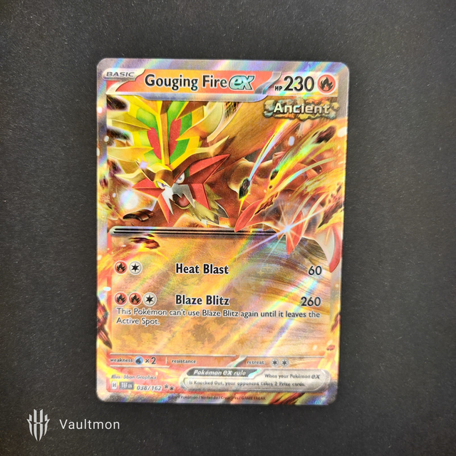 Gouging Fire ex 038/162 Temporal Forces Double Rare 