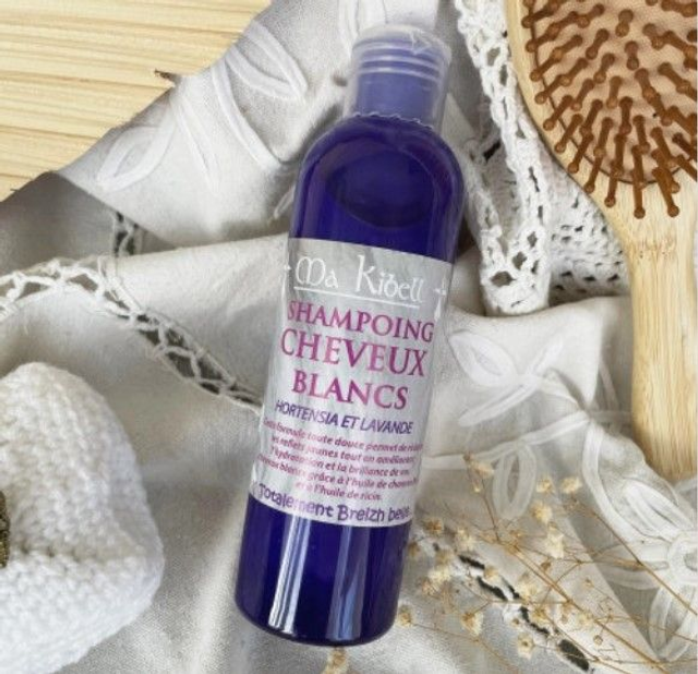 Shampoing Cheveux Blancs Hortensia et Lavande 200ml