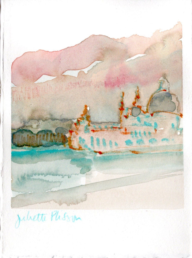 Aquarelle Venise
