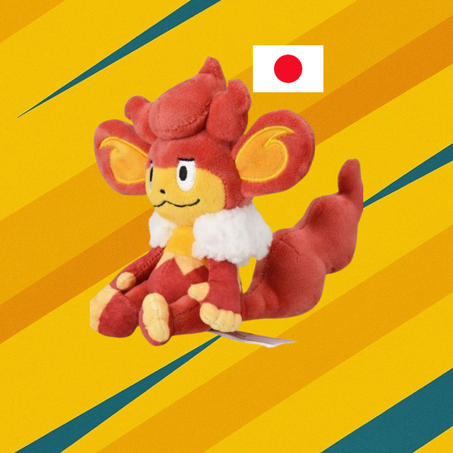 Pokemon Center Japan Original Plush Fit Gen5 - Grillchita