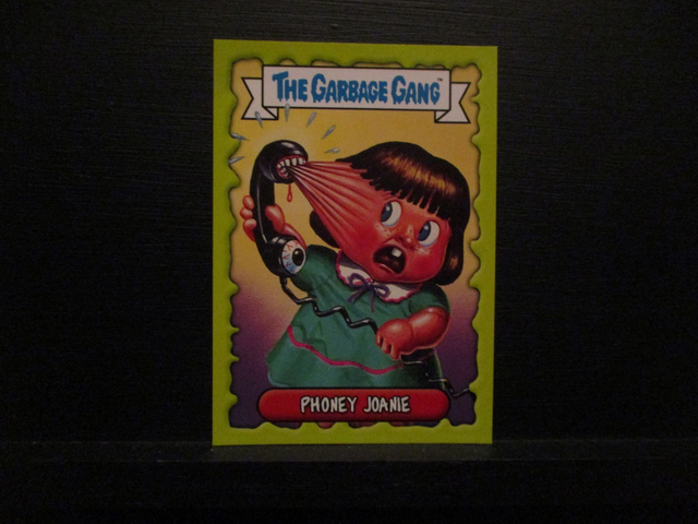 Phoney Joanie - (Topps) The Garbage Gang Original Trading Card #17