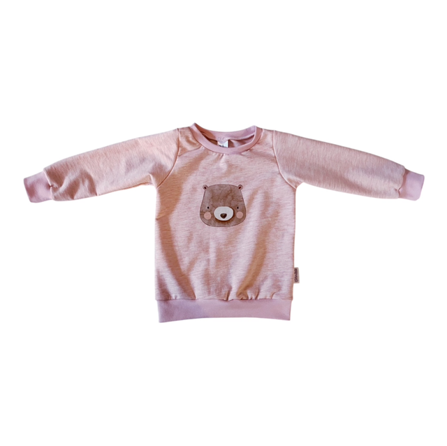 Sweatshirt „Teddy“ rosa