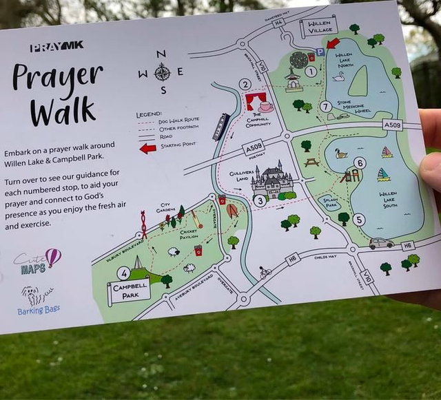 Prayer Walk Card 